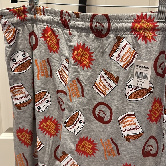 Maruchan Noodles Mens Printed Joggers/Sleep Pants - Picture 6 of 8